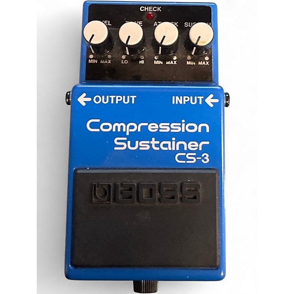 Used BOSS CS3 Compressor Sustainer Effect Pedal