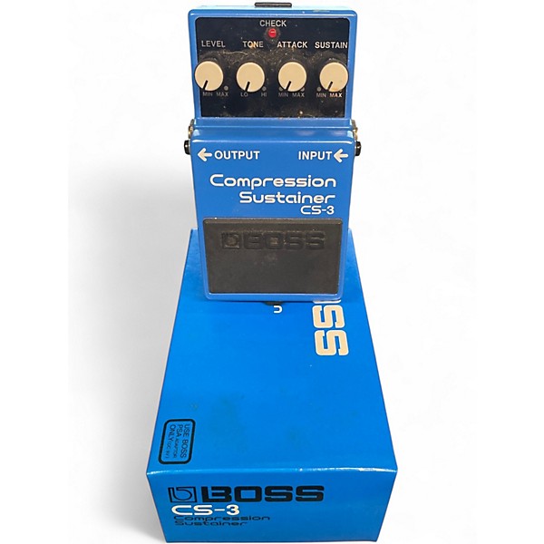 Used BOSS CS3 Compressor Sustainer Effect Pedal