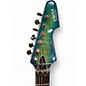 Used Schecter Guitar Research Blackjack Avenger Floyd Rose Lizard Burst Solid Body Electric Guitar
