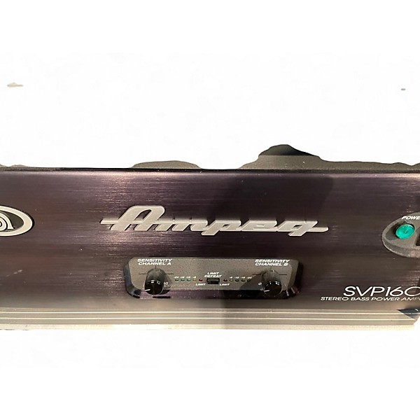 Used Ampeg SVP 1600 Bass Power Amp