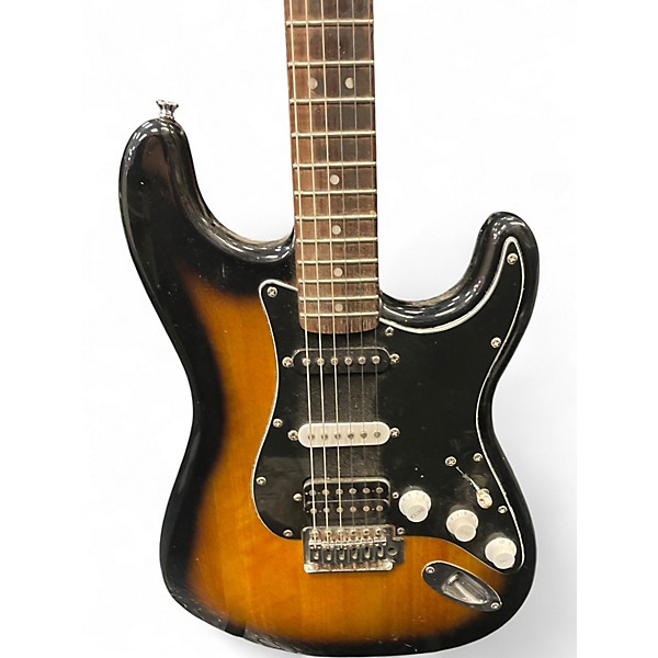 Used Squier Affinity Stratocaster 3 Color Sunburst Solid Body Electric Guitar