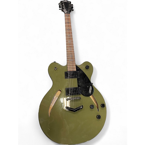 Used Gretsch Guitars Streamliner Cateye Royal Olive Hollow Body Electric Guitar