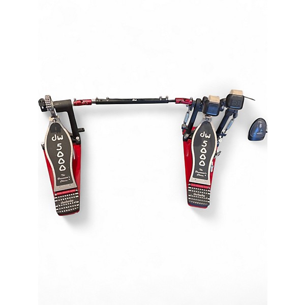 Used DW 5000 Series Double Double Bass Drum Pedal