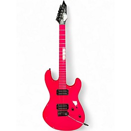 Used Dean ZONE Shocking Pink Solid Body Electric Guitar