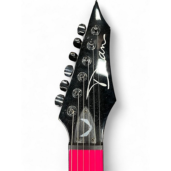 Used Dean ZONE Shocking Pink Solid Body Electric Guitar