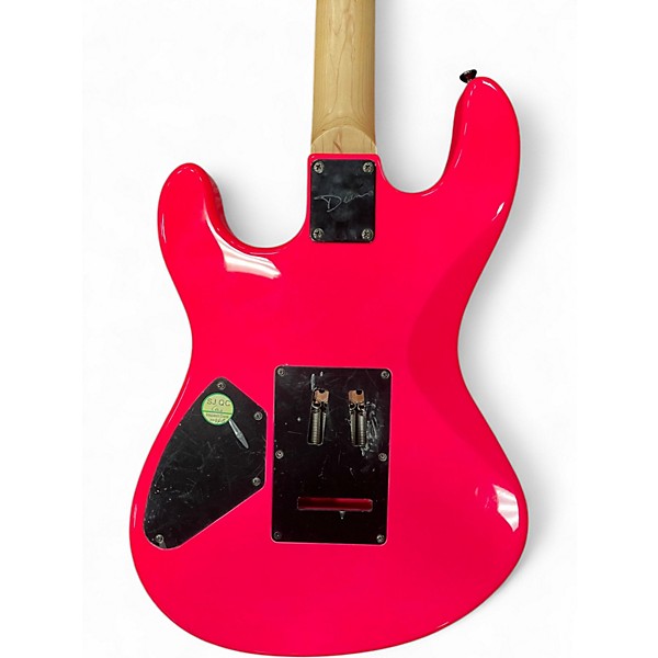 Used Dean ZONE Shocking Pink Solid Body Electric Guitar