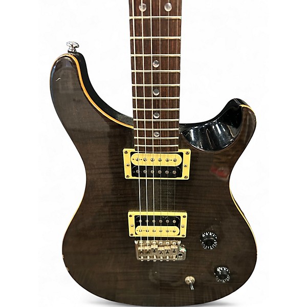 Used PRS SE Custom 22 GRAY FLAME Solid Body Electric Guitar
