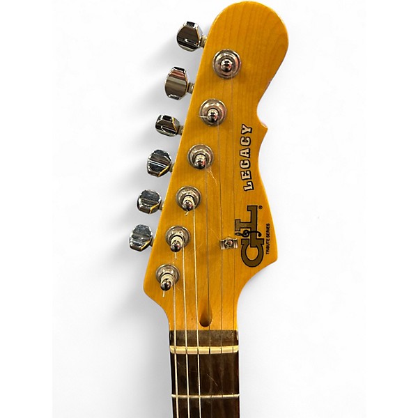 Used G&L Tribute Legacy DARK BLUE Solid Body Electric Guitar