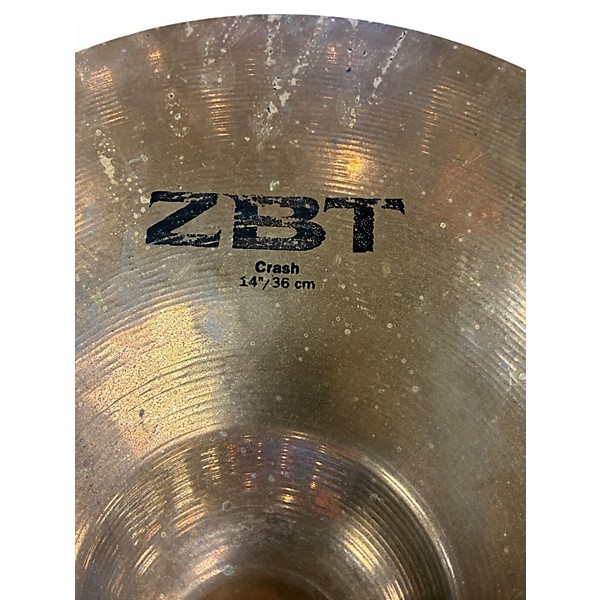 Used Zildjian 14in ZBT Crash Cymbal