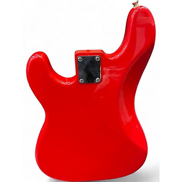 Used 1993 Squier Precision Bass Dakota Red Electric Bass Guitar