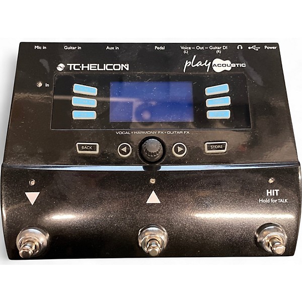 Used TC Helicon PLAY ACOUSTIC Effect Processor