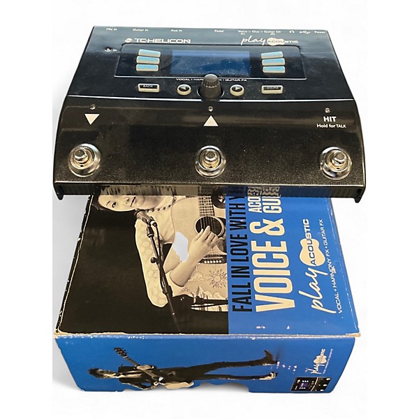 Used TC Helicon PLAY ACOUSTIC Effect Processor