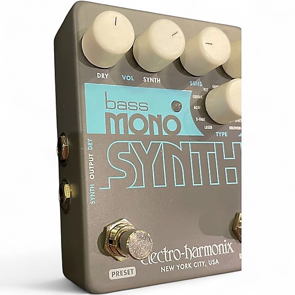 Used Electro-Harmonix Bass Mono Synth Bass Bass Effect Pedal