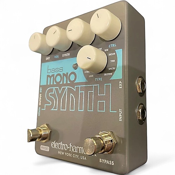 Used Electro-Harmonix Bass Mono Synth Bass Bass Effect Pedal