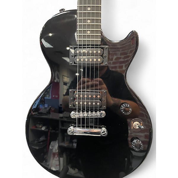 Used Epiphone Les Paul Special II Black Solid Body Electric Guitar