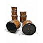Vintage 1960s Premier 7 Piece royal imperial  Amber Drum Kit thumbnail