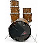 Vintage 1960s Premier 7 Piece royal imperial  Amber Drum Kit