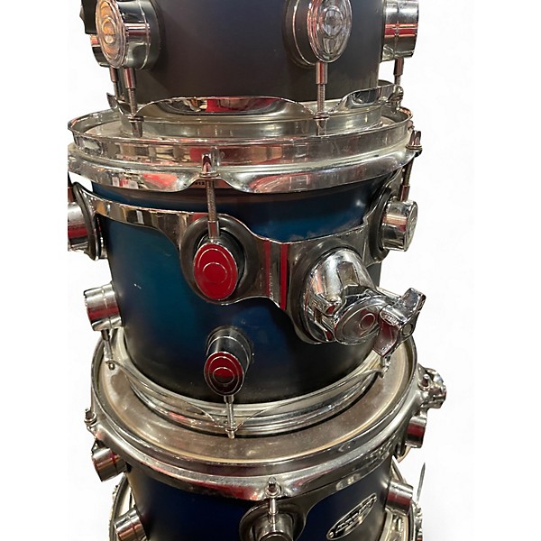 Used PDP by DW 5 Piece Pacific FS Series Blue Drum Kit
