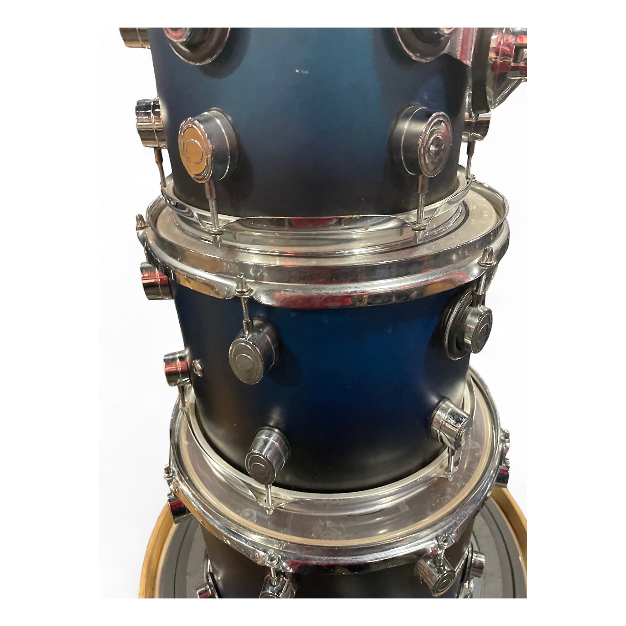 Used PDP by DW 5 Piece Pacific FS Series Blue Drum Kit Blue