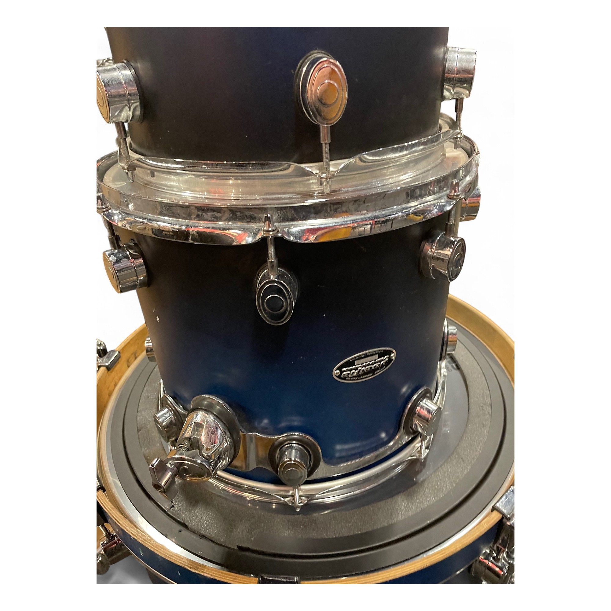 Used PDP by DW 5 Piece Pacific FS Series Blue Drum Kit Blue