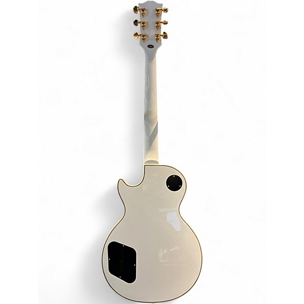 Used Epiphone Inspired by Gibson Custom Les Paul Custom Alpine White Solid Body Electric Guitar