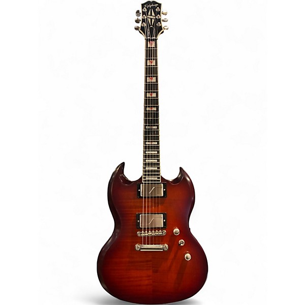 Used Epiphone SG Prophecy Aged Bengal Tiger Burst Solid Body Electric Guitar
