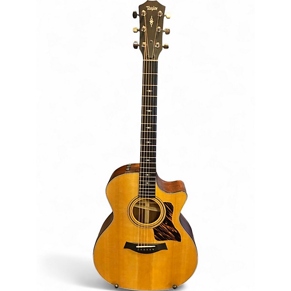 Used Taylor 314CE Natural Acoustic Electric Guitar