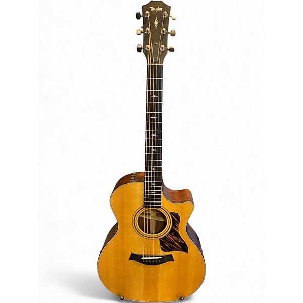 Used Taylor 314CE Natural Acoustic Electric Guitar