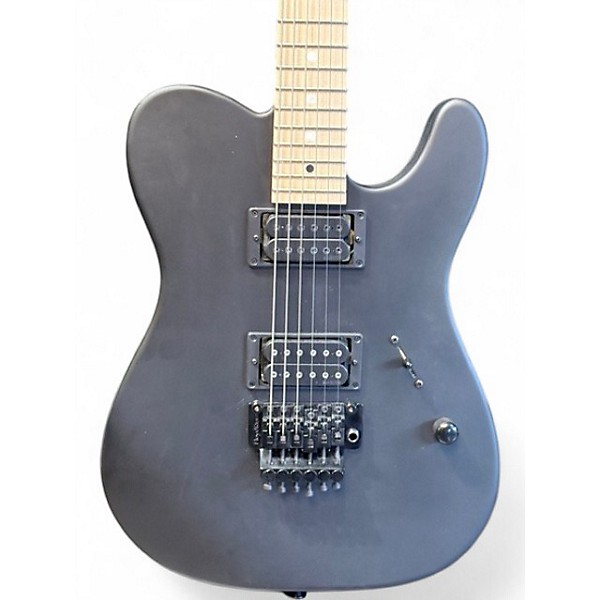 Used 2021 Charvel SAN DIMAS TELE HH FLOYD Satin Black Solid Body Electric Guitar