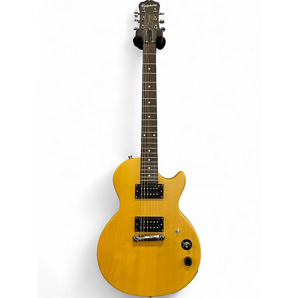 Used Epiphone Les Paul Special II Yellow Solid Body Electric Guitar