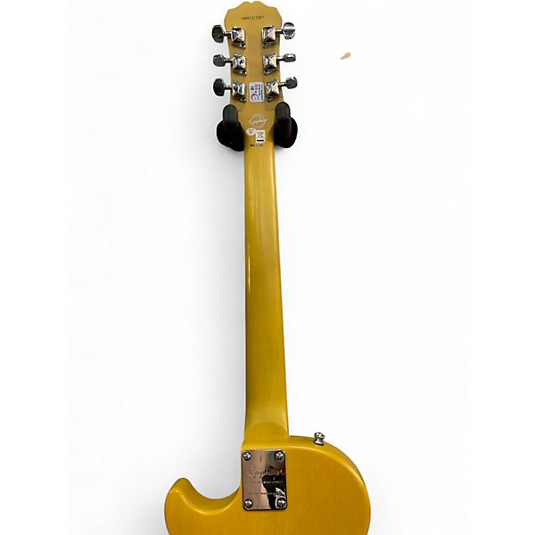 Used Epiphone Les Paul Special II Yellow Solid Body Electric Guitar