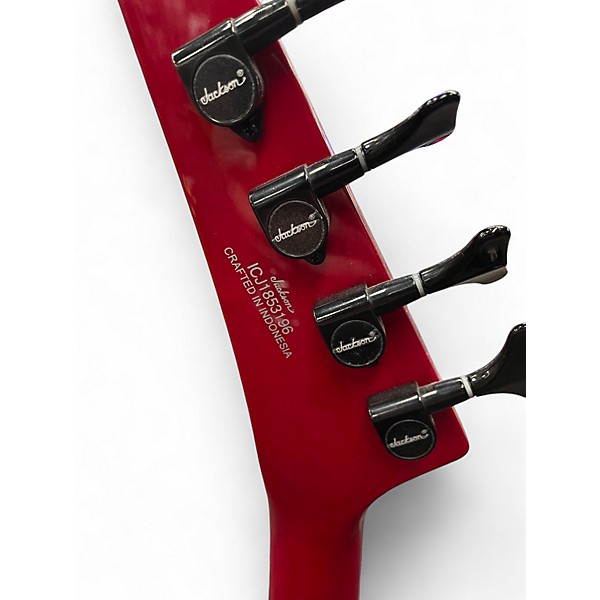 Used Jackson CBXNT4 RED Electric Bass Guitar