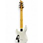 Used Schecter Guitar Research Demon 7 String Alpine White Solid Body Electric Guitar