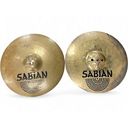 Used SABIAN 13in AAX Fusion Hi Hat Pair Cymbal