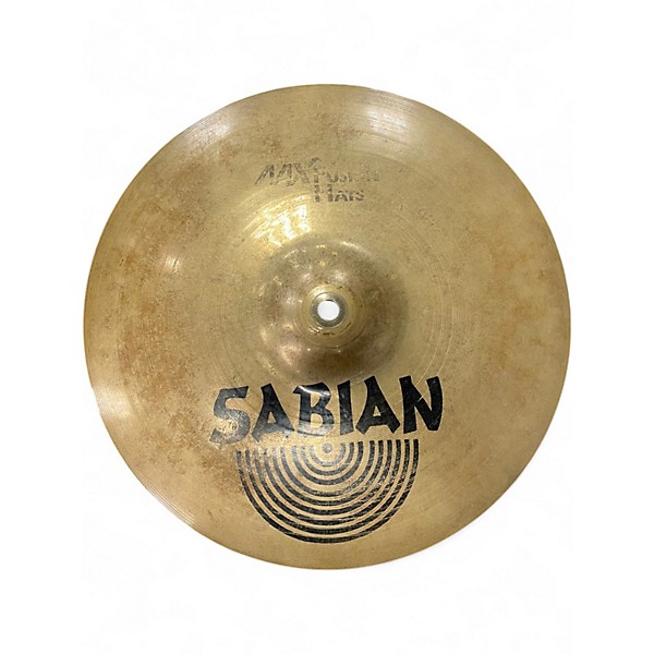 Used SABIAN 13in AAX Fusion Hi Hat Pair Cymbal