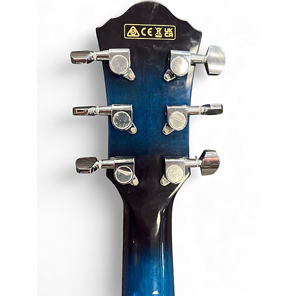 Used Ibanez V70CE Blue Acoustic Electric Guitar