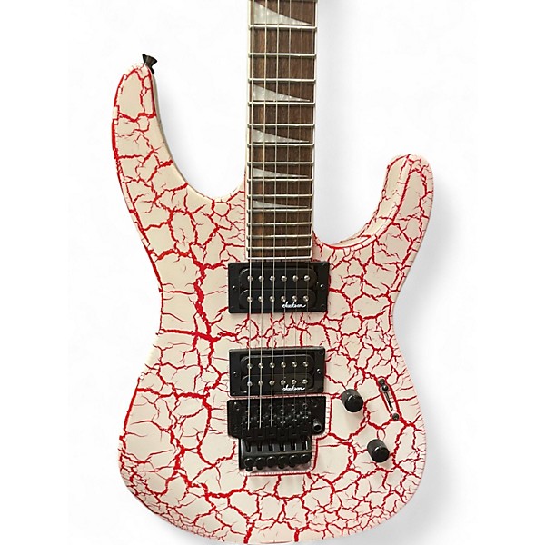 Used Jackson SLX Soloist Crimson Red Burst Solid Body Electric Guitar