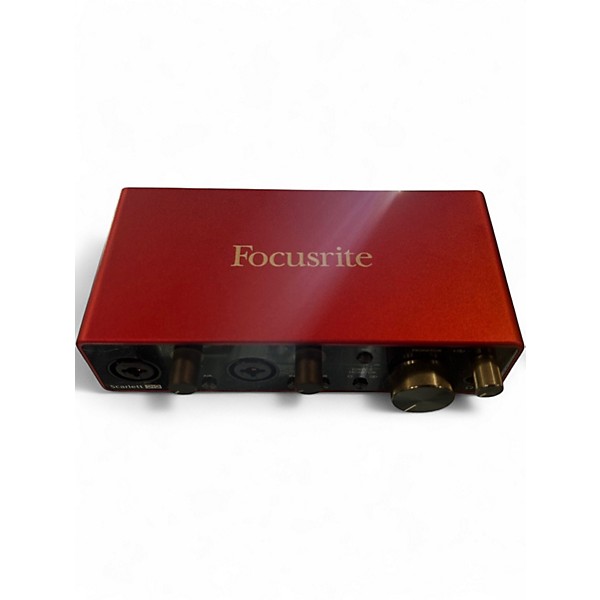 Used Focusrite Scarlett 2i2 Audio Interface