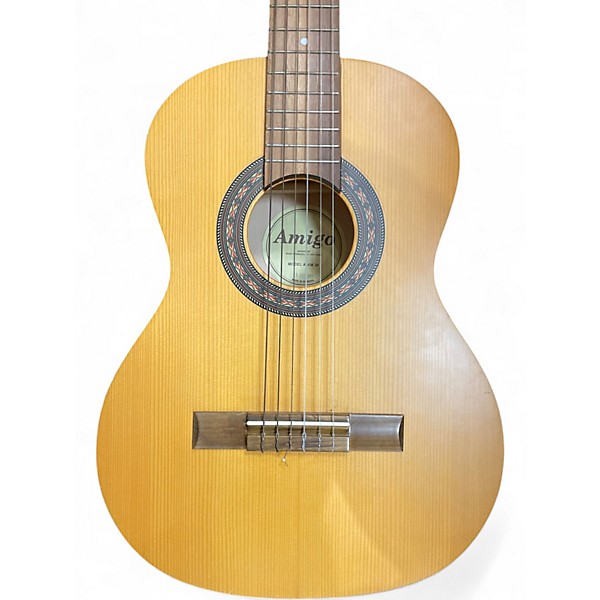 Used Amigo AM30 Natural Classical Acoustic Guitar