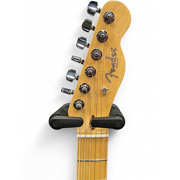 Used Fender Limited Edition American Standard Offset Telecaster Ash Butterscotch Blonde Solid Body Electric Guitar