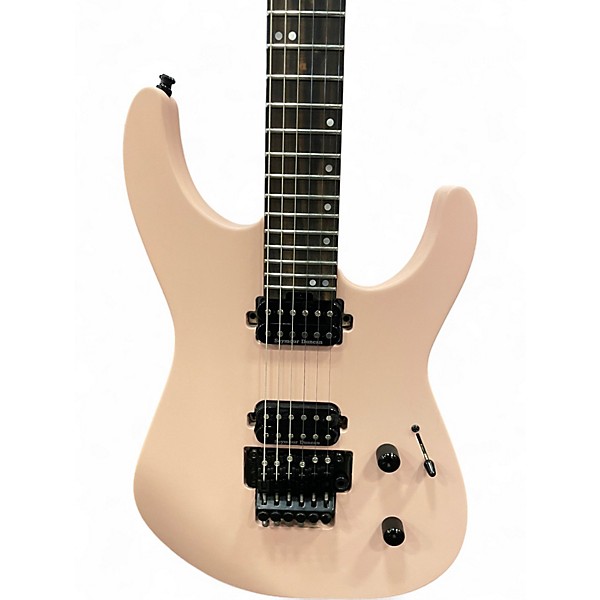 Used Jackson American Series Virtuoso Satin Shell Pink Solid Body Electric Guitar