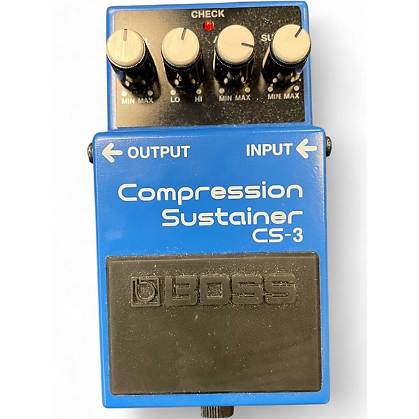 Used BOSS CS3 Compressor Sustainer Effect Pedal