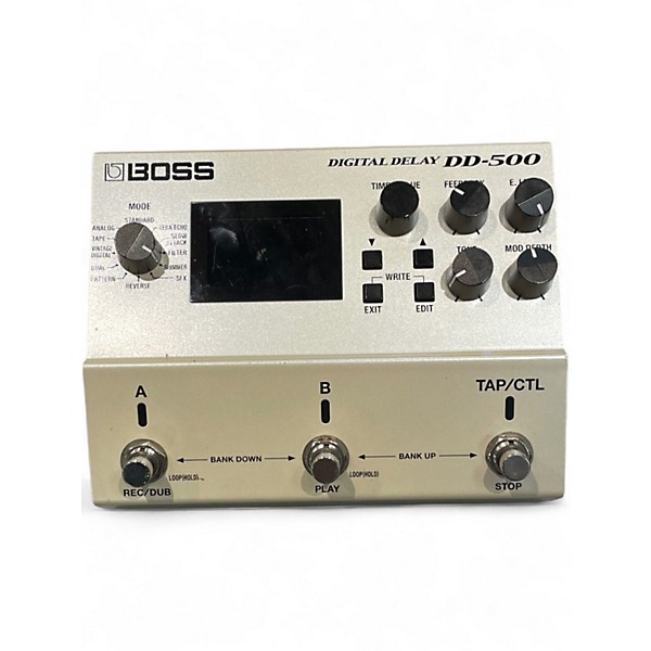 Used BOSS DD500 Digital Delay Effect Pedal