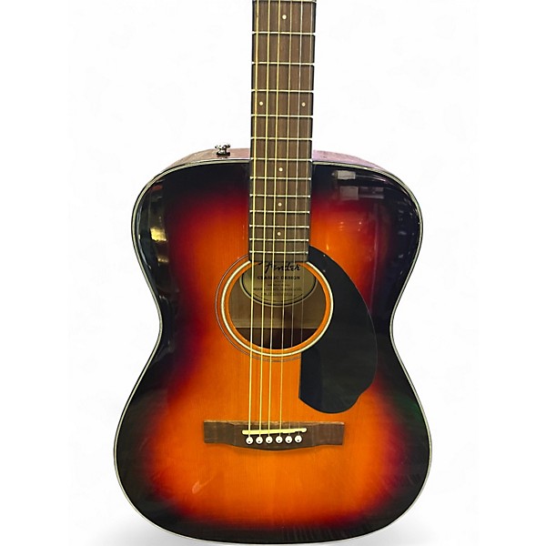 Used Fender CC60S 2 Color Sunburst Acoustic Guitar