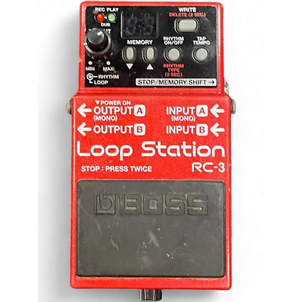 Used BOSS RC3 Loop Station Pedal