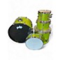 Used PDP by DW 5 Piece CENTERSTAGE ELECTRIC GREEN Drum Kit thumbnail