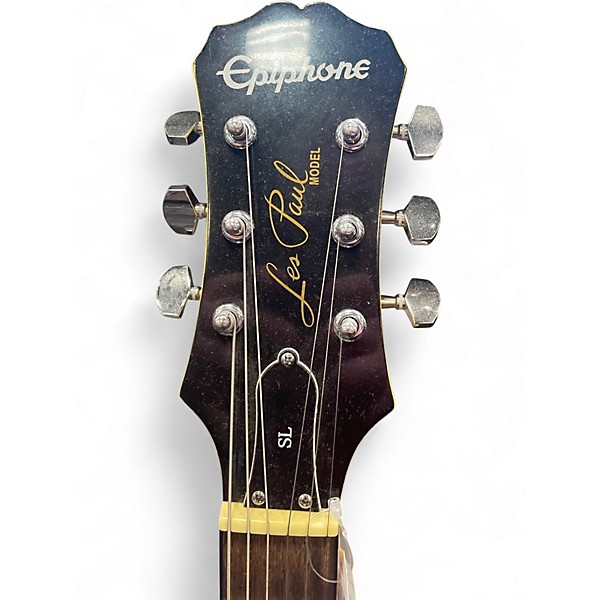 Used Epiphone Les Paul SL YELLOW Solid Body Electric Guitar