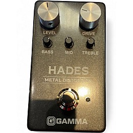 Used GAMMA METAL DISTORTION Effect Pedal Package