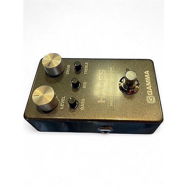 Used GAMMA METAL DISTORTION Effect Pedal Package