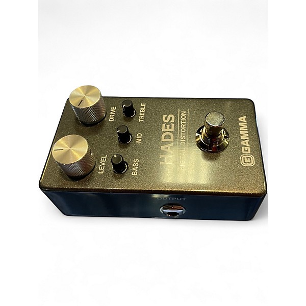 Used GAMMA METAL DISTORTION Effect Pedal Package
